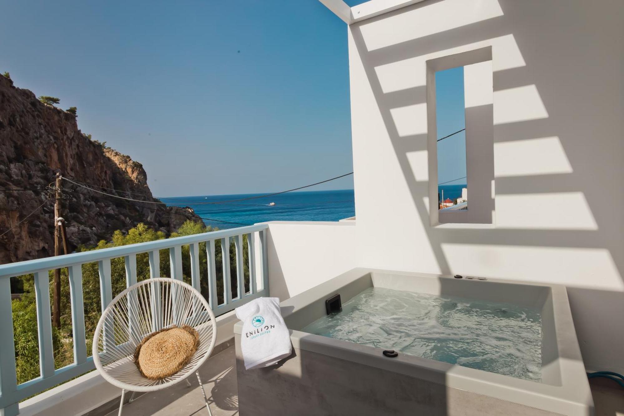 Enilion Luxury Suites Kyra Panagia Dış mekan fotoğraf